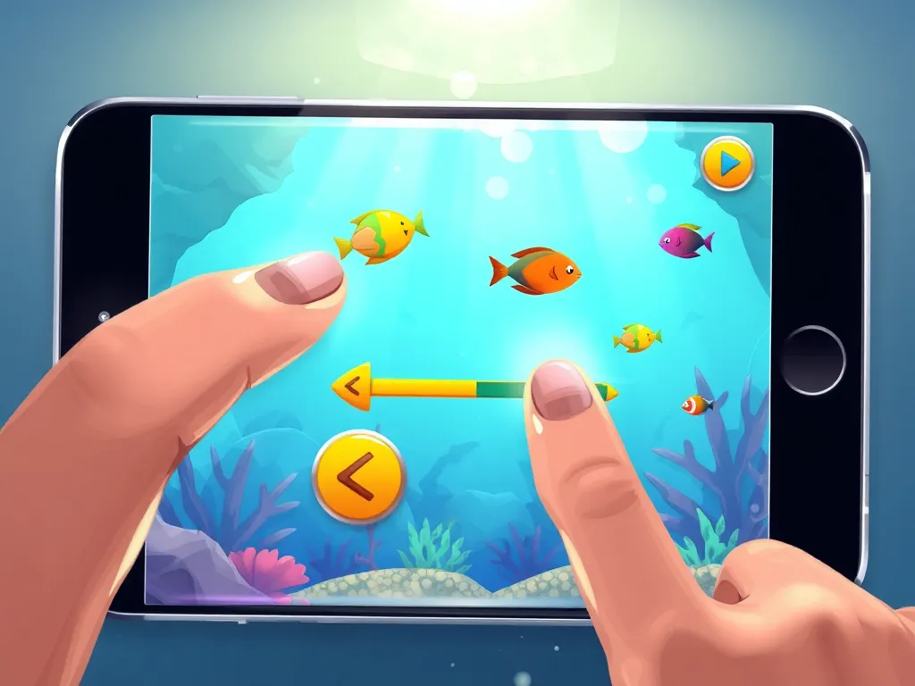 Giao diện game bắn cá online trên điện thoại với các tùy chọn cược như nút bấm và thanh trượt.